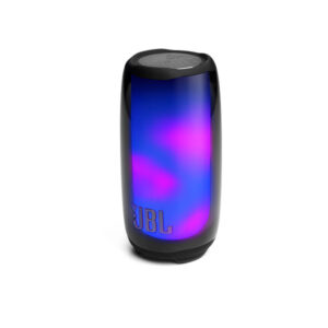 JBL Pulse 5 Portable Bluetooth Speaker with Eye-Catching 360-Degree Lightshow, JBL Original Pro Sound, IP67 Waterproof & Dustproof, 12 Hours Battery, Wireless Streaming - Black