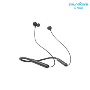 soundcore Anker Life U2i Wireless Headphones, Neckband Bluetooth Headphone - Black