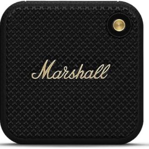 Marshall Willen Portable Bluetooth Speaker - Water Resistant Wireless Speakers Portable Speaker 15+ Hour of Playtime - Black