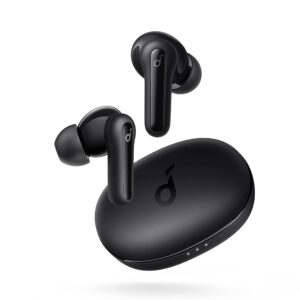 soundcore Anker Life P2 Mini Bluetooth Earphones, 10mm Drivers with Big Bass Wireless Earbuds, Custom EQ, Bluetooth 5.2, 32H Playtime, USB-C for Fast Charging, Tiny Size for Commute, Work