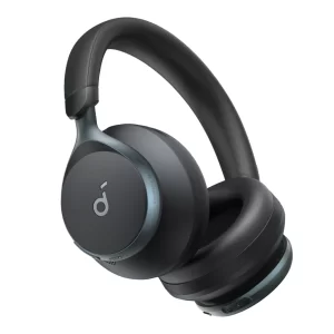 soundcore by Anker, Space One - Adaptive Active Noise Cancelling Headphones, Enhanced Human Voice Reduction, 40H ANC Playtime, LDAC Hi-Res Wireless Audio, Comfortable Fit, Bluetooth 5.3, App Control