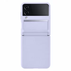 Samsung Galaxy Flip 4 Flap Leather Cover Serenity Purple