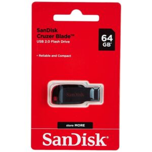 Sandisk Cz48 64GB Blade Usb - Flash Memory Drive