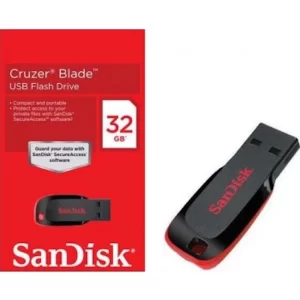 Sandisk Cz48 32GB Blade Usb - Flash Memory Drive