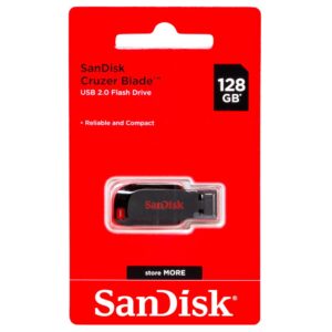Sandisk Cz48 128GB Blade Usb - Flash Memory Drive
