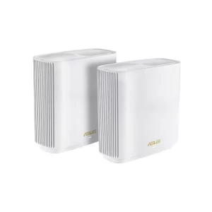 ASUS ZenWiFi AX Whole Home Tri-Band Mesh WiFi 6 System, 2-Pack